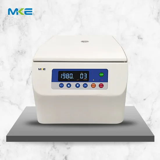 Centrifugeuse médicale de lavage de cellules à basse vitesse de 5 000 tr/min pour banque de sang