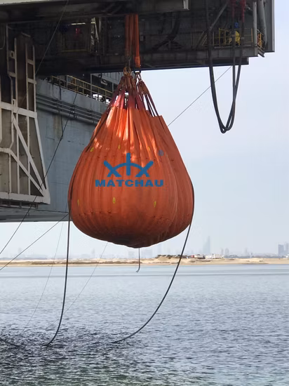 Sac de poids de grue Poids de test de charge de grue Sac d'eau pour les tests de résistance